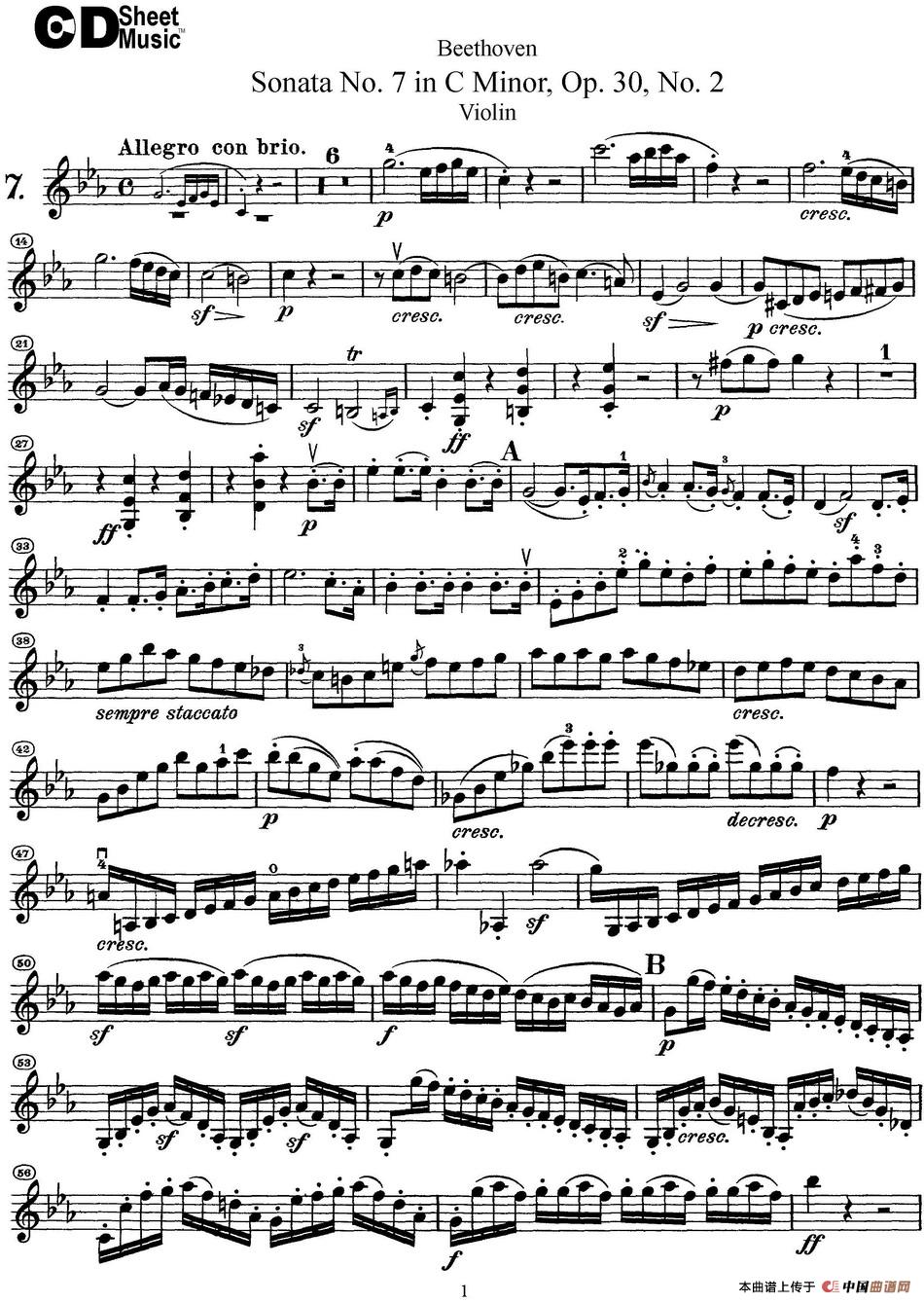 Violin Sonata No.7 in C Minor Op.30 No.2_2