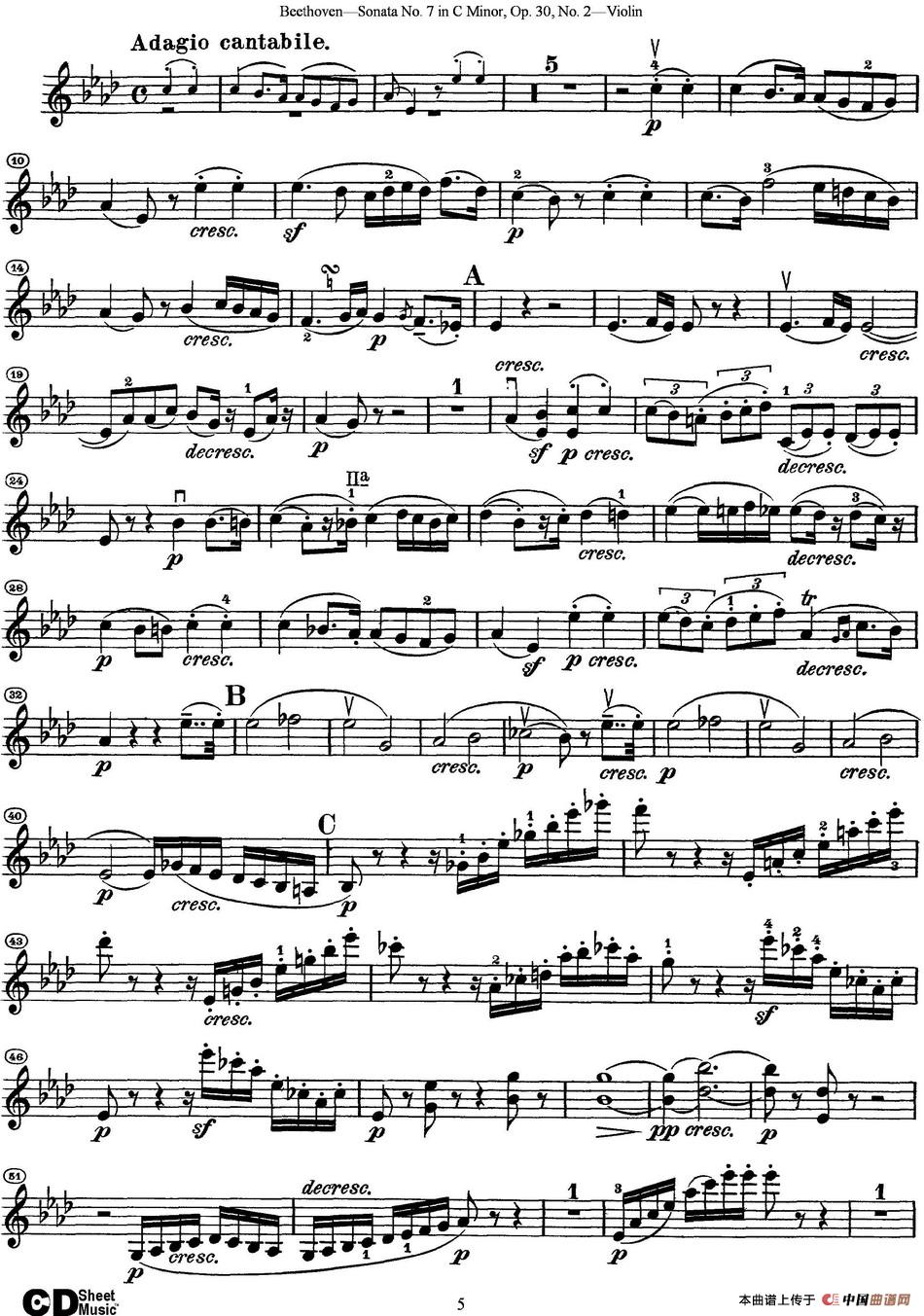 Violin Sonata No.7 in C Minor Op.30 No.2_2