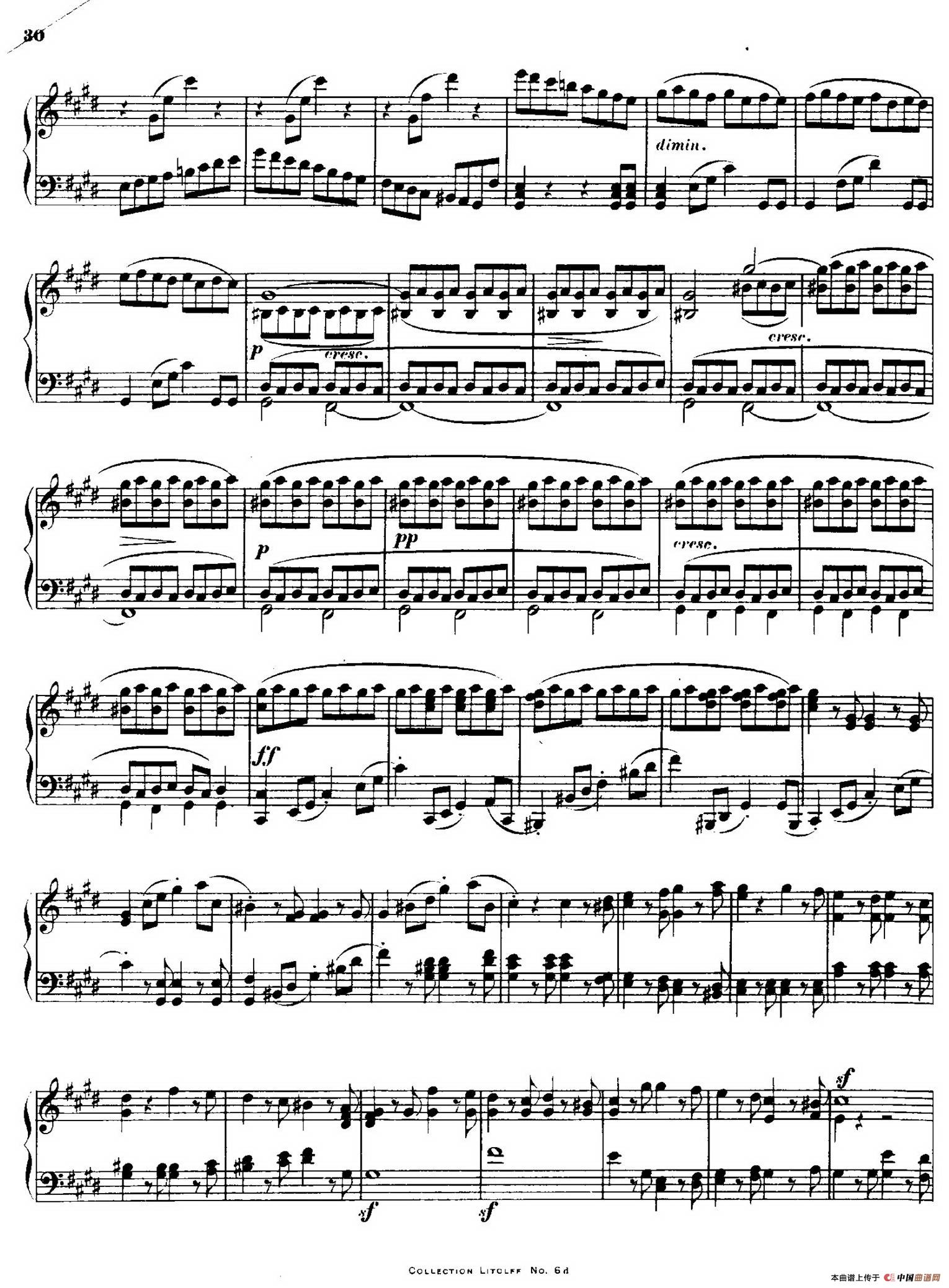 Quartet No.14（升c小调第十四弦乐四重奏钢琴版）