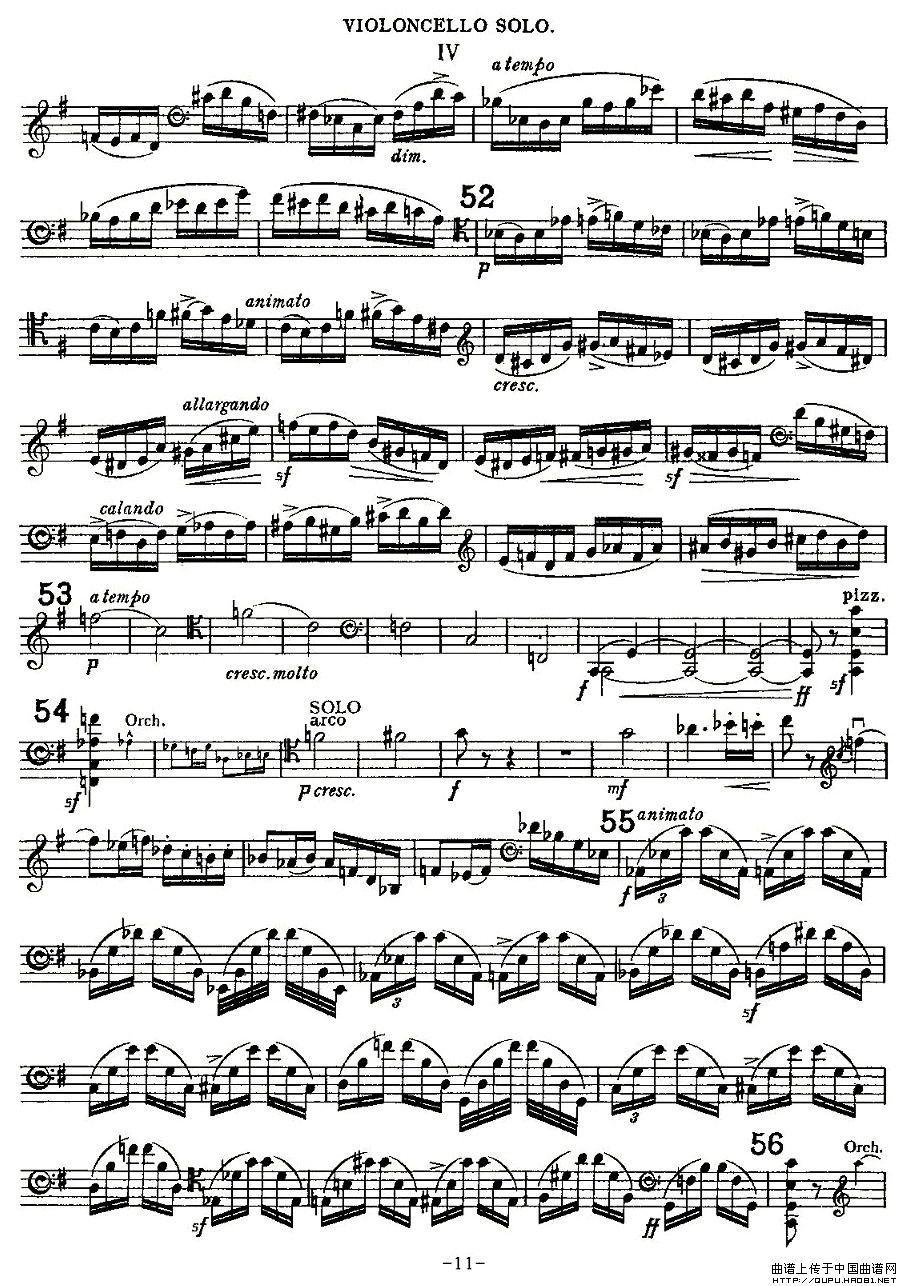Edward Elgar Concerto e Minor Op85 For Cello（Cel）
