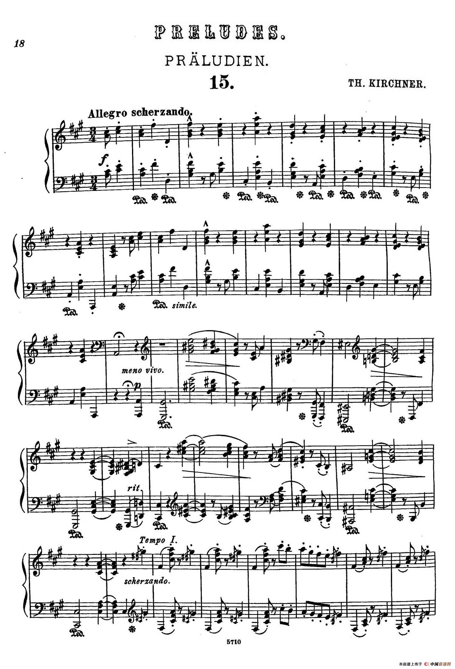 16 Preludes Op.9（16首前奏曲·15）