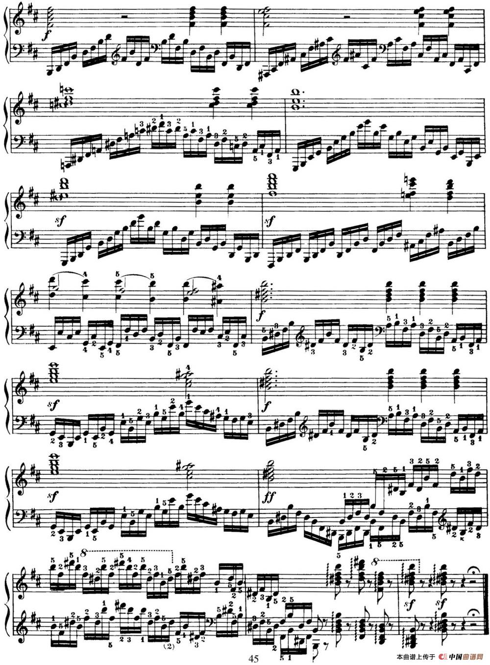 50首车尔尼Op.740钢琴手指灵巧技术练习曲（NO.28）