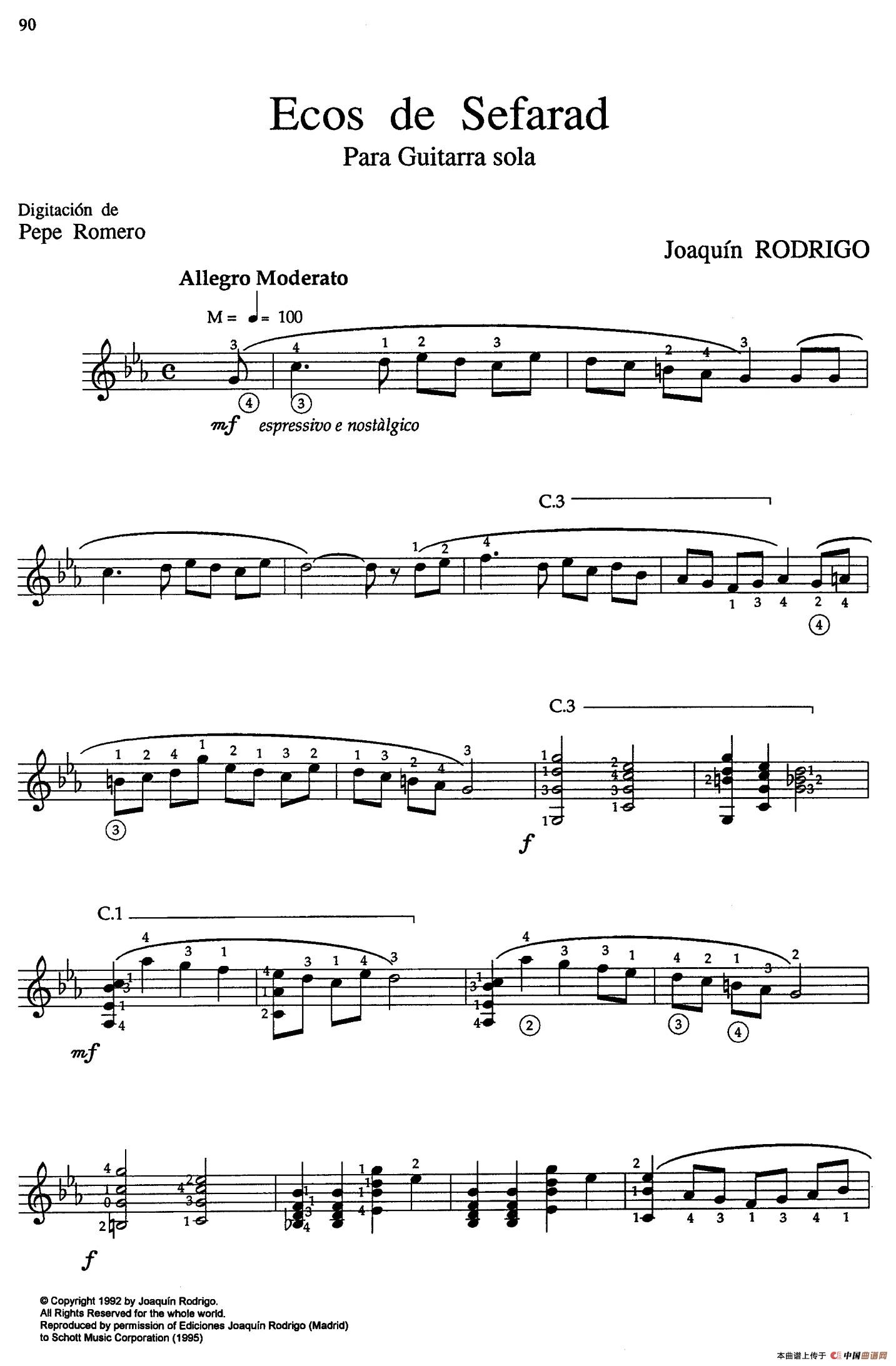 Joaquin Rodrigo Music for Guitar（罗德里戈吉他音乐P9