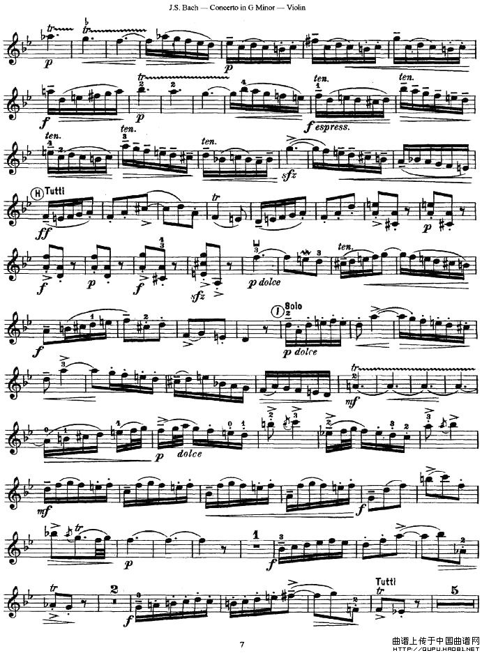 Concerto in G Minor（G小调协奏曲）