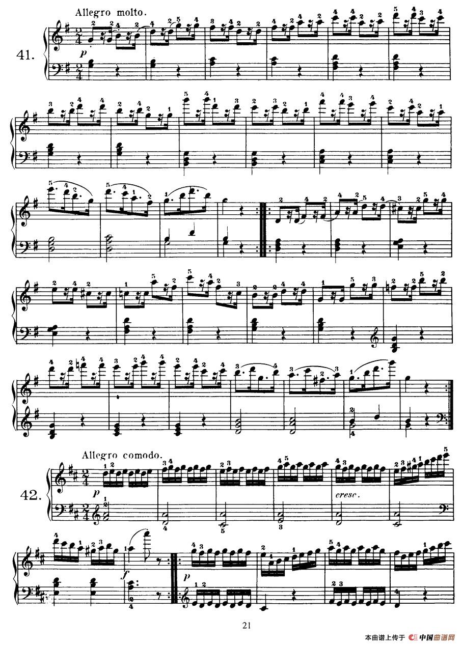 Czerny - 100 Progressive Studies Op.139（37—46）