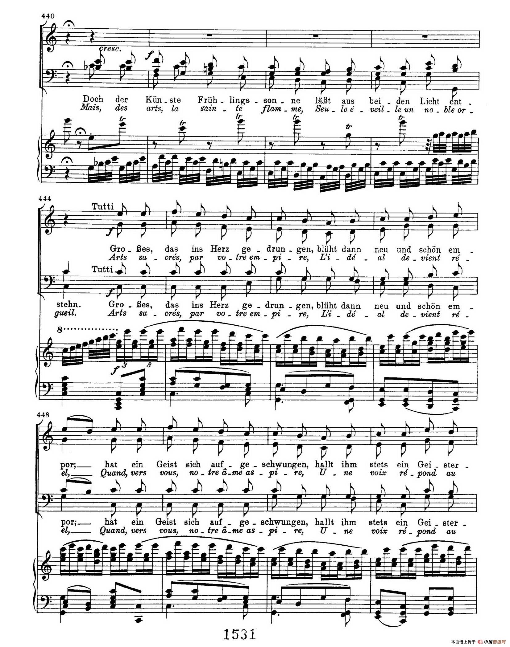 Choral Fantasia in c Minor Op.80（c小调合唱幻想曲·钢琴