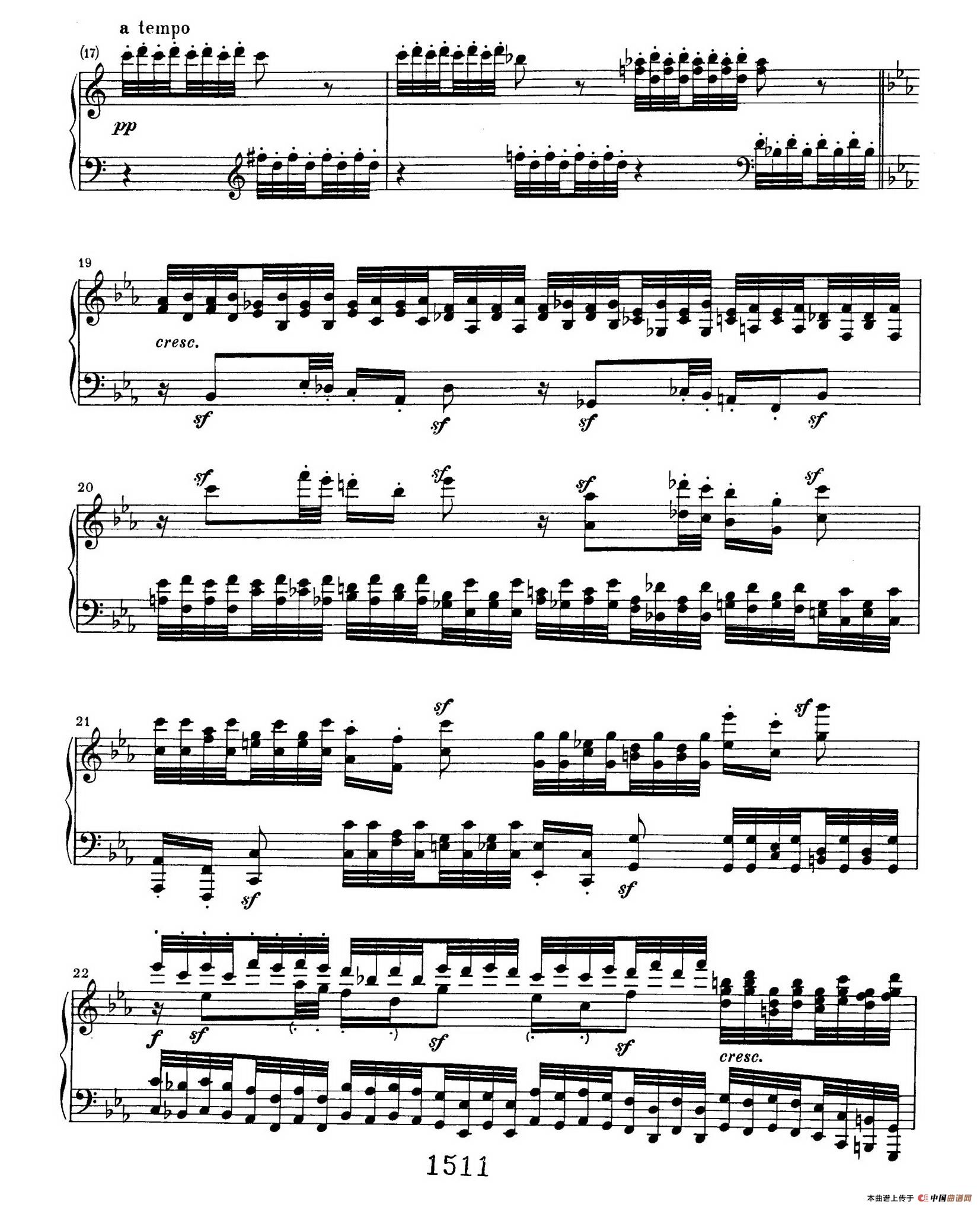 Choral Fantasia in c Minor Op.80（c小调合唱幻想曲·钢琴