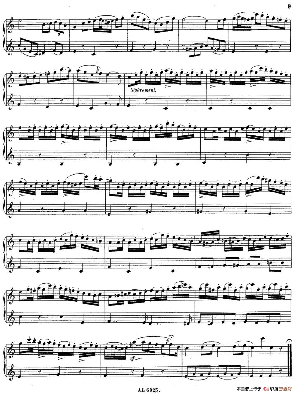 H·Klose二重奏练习曲（No.4）
