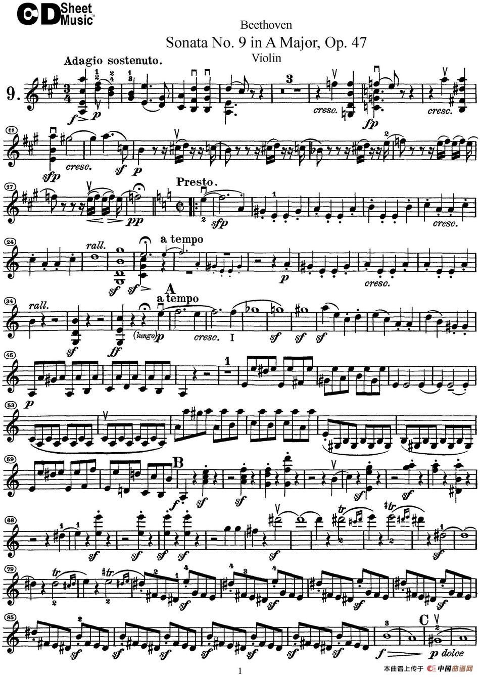 Violin Sonata No.9 in A Major Op.47_6