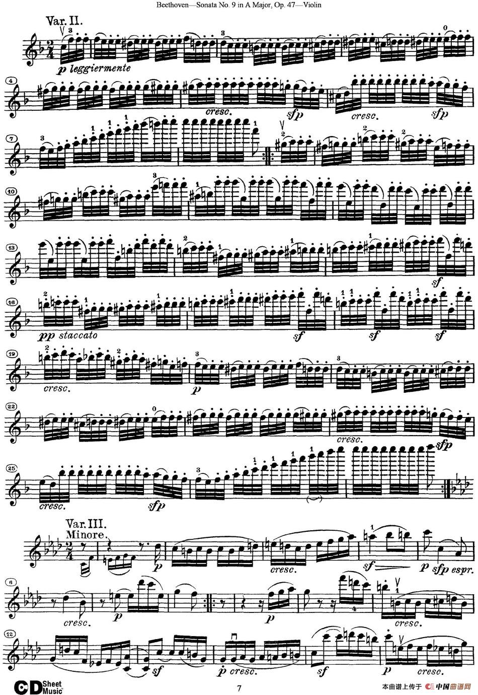 Violin Sonata No.9 in A Major Op.47_6