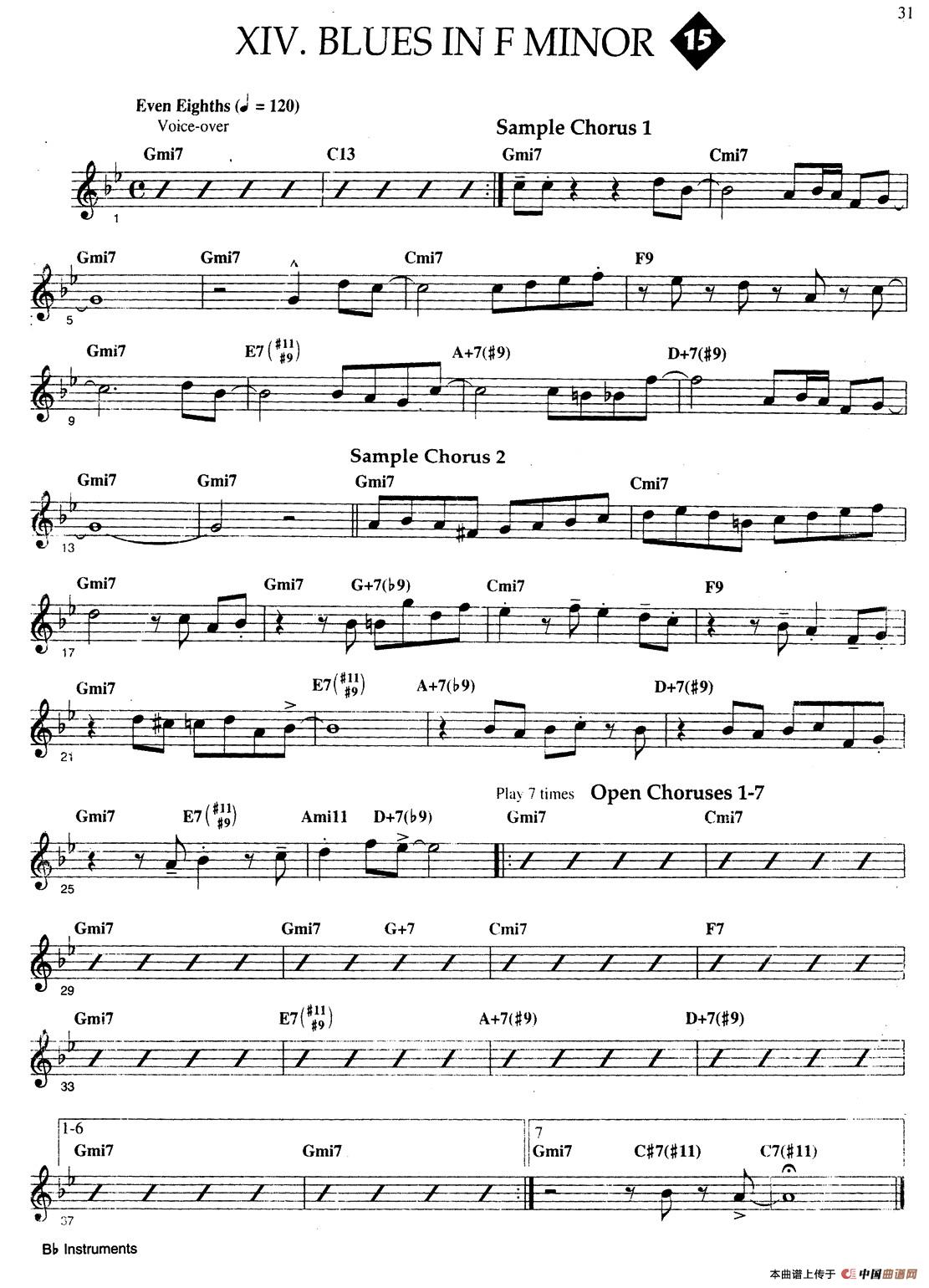 Jazz Patterns For Improvisation Bb - Frank Mantooth（15）