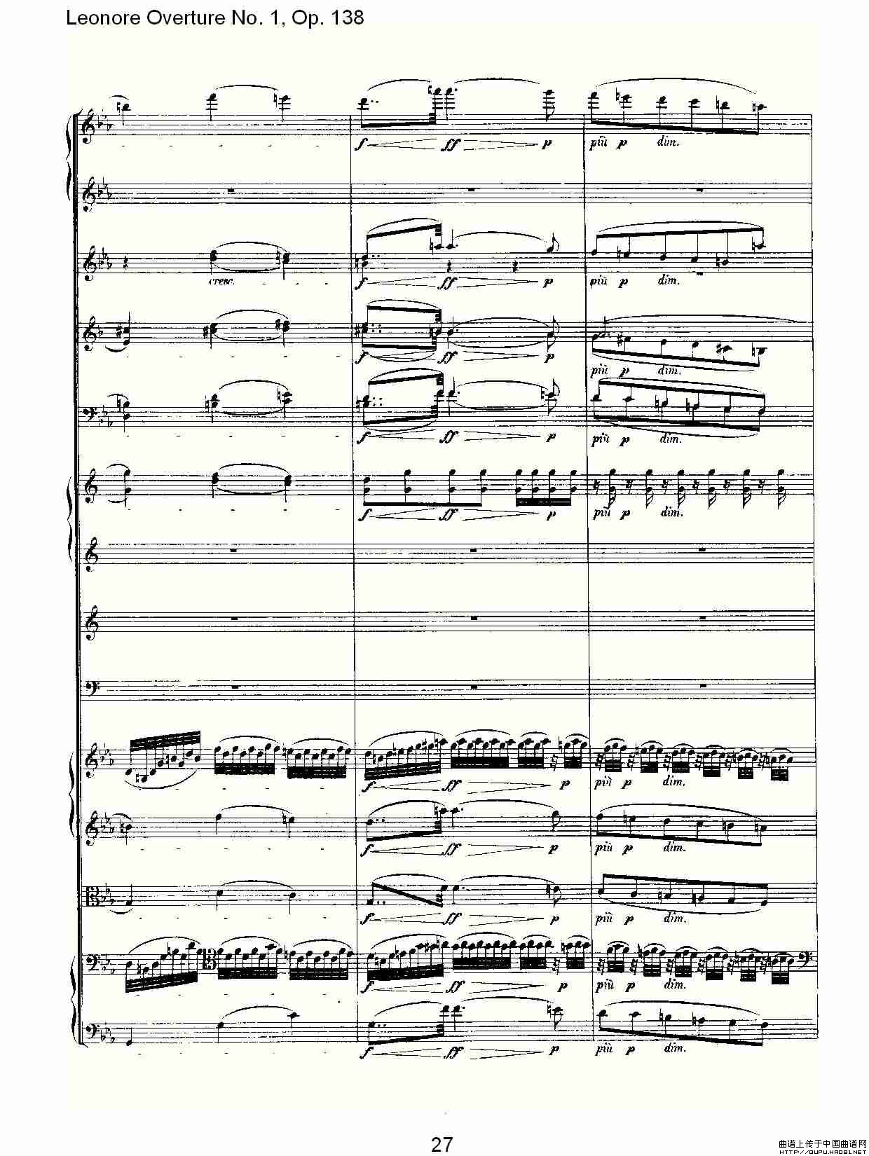 Leonore Overture No. 1, Op. 138