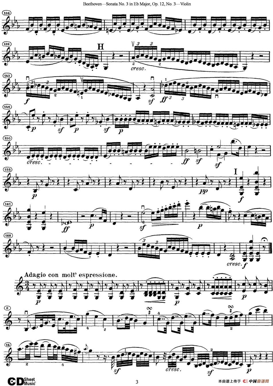 Violin Sonata No.3 in Eb Major Op.12 No.3_3