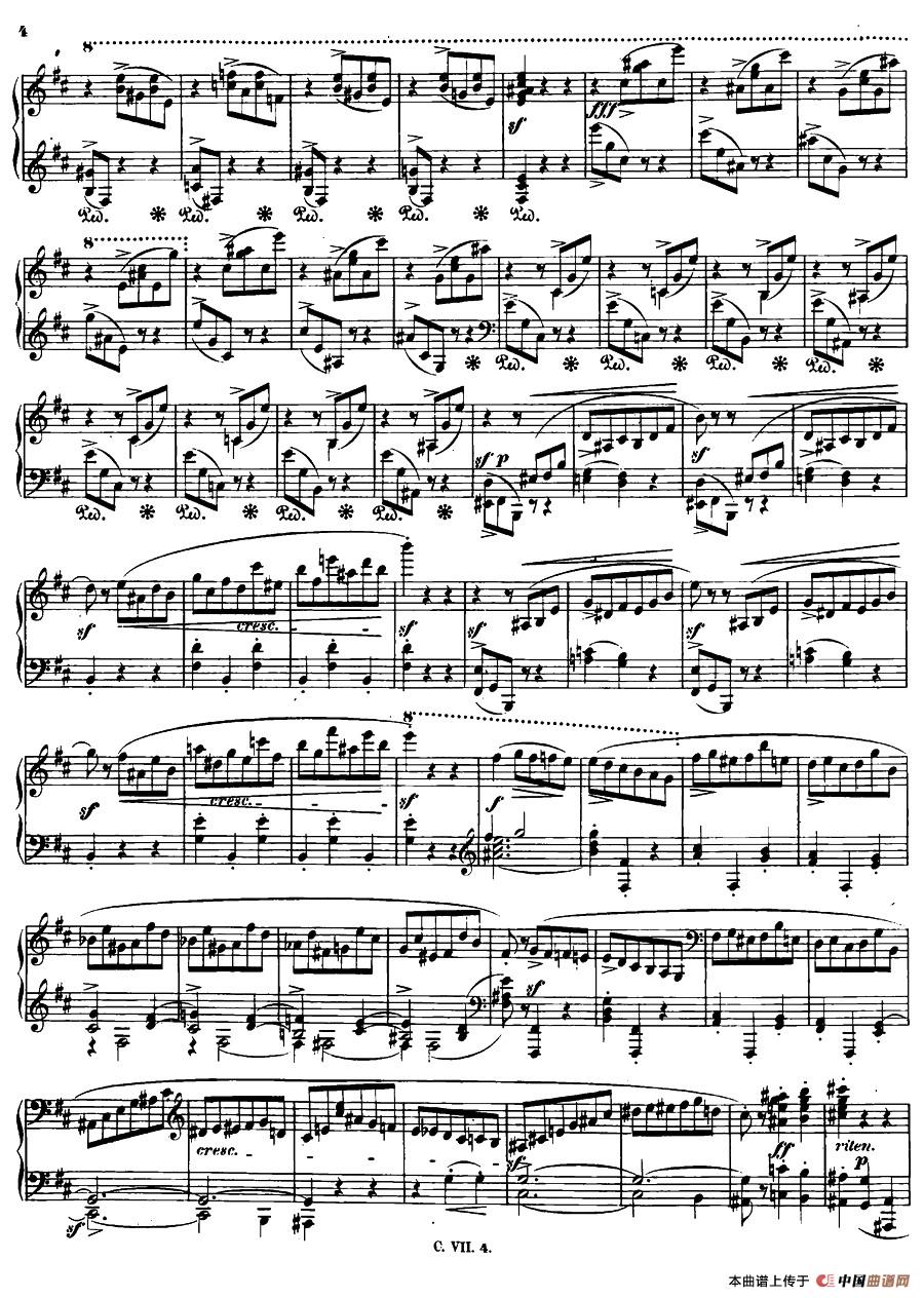 b小调钢琴谐谑曲Op.20（第一号）