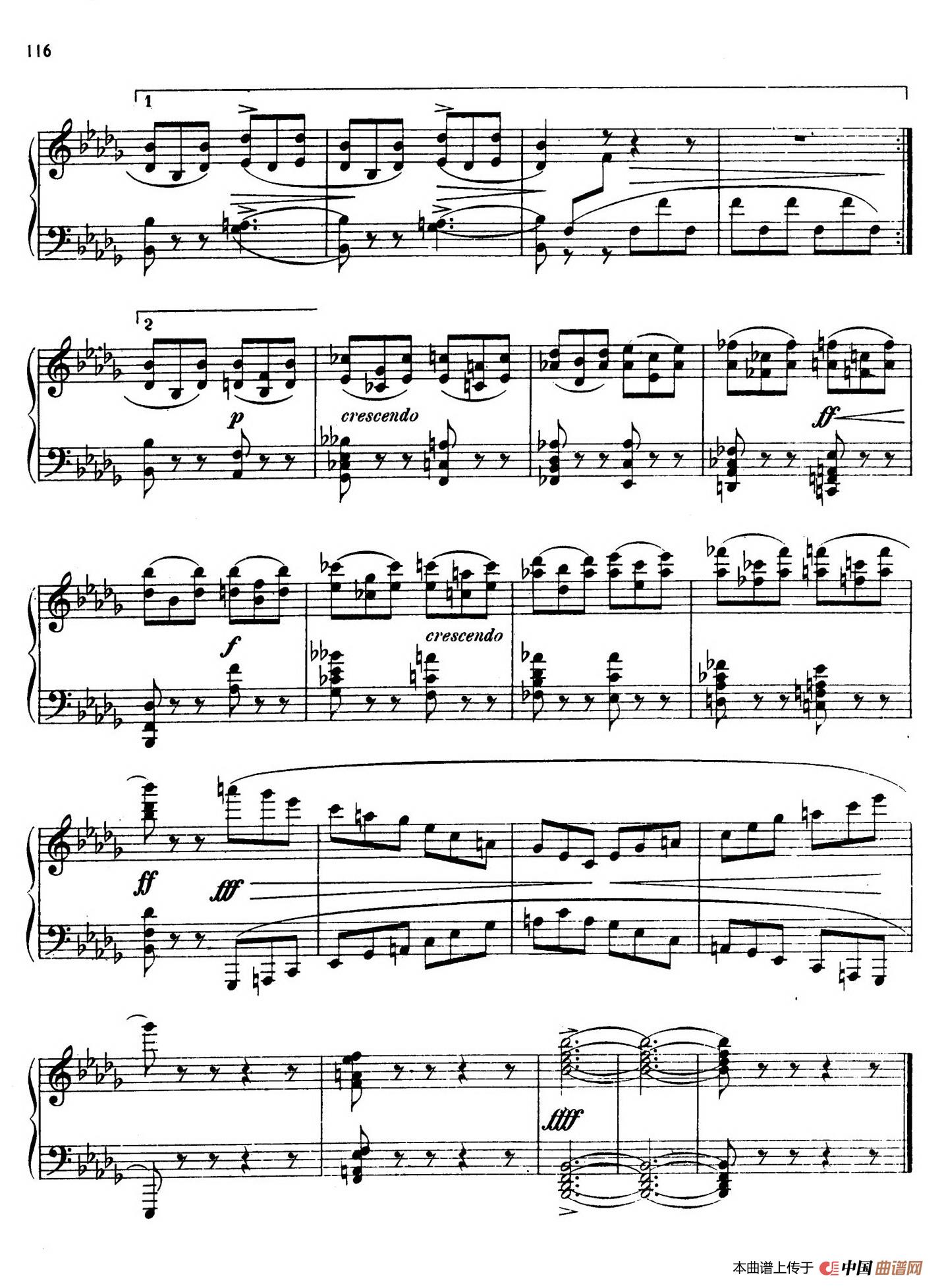 24 Characteristic Pieces Op.36（24首性格小品·22）