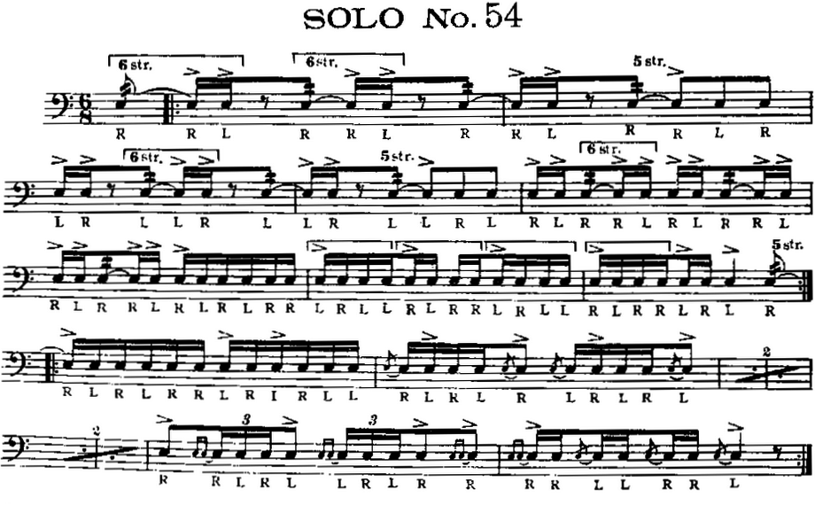 美国军鼓SOLONo.51-55_其他乐谱