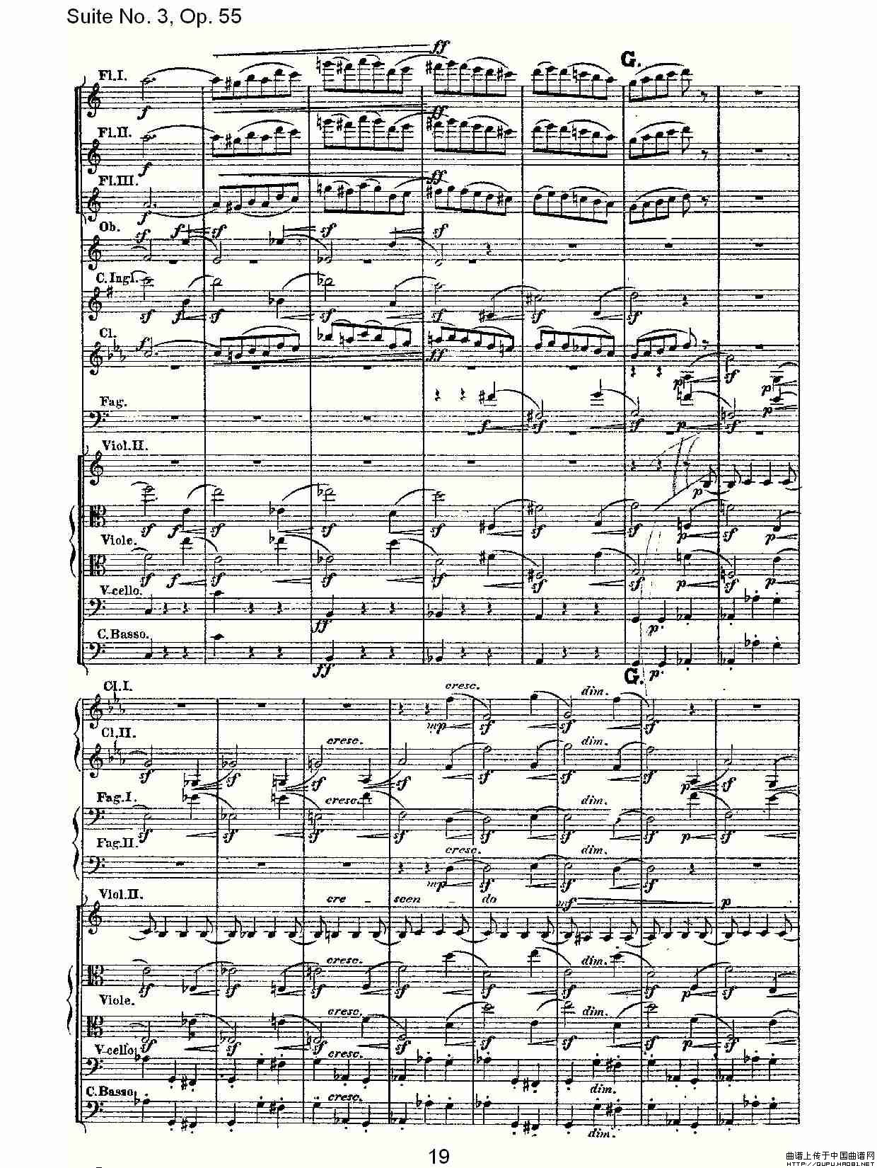 Suite No. 3, Op.55  第三套曲,Op.55第二乐章