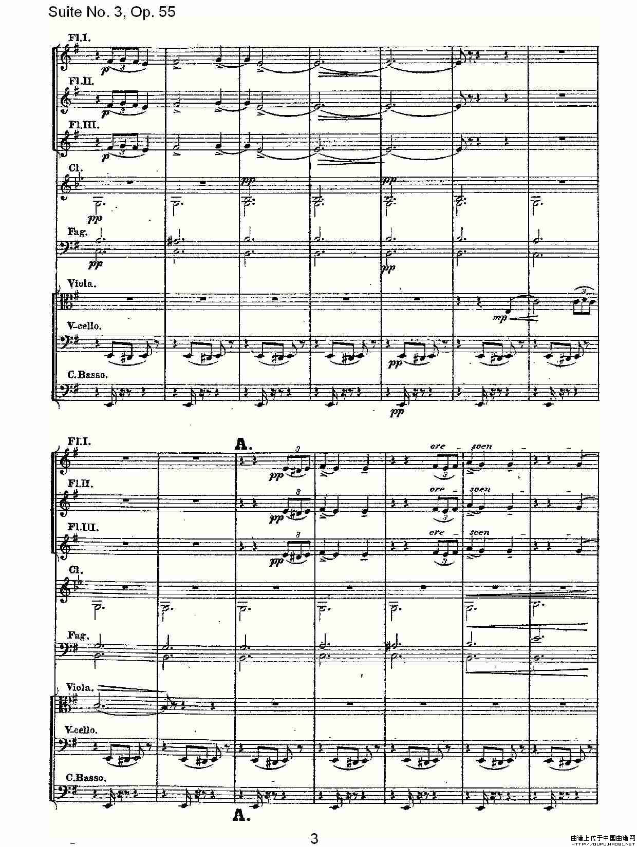 Suite No. 3, Op.55  第三套曲,Op.55第二乐章