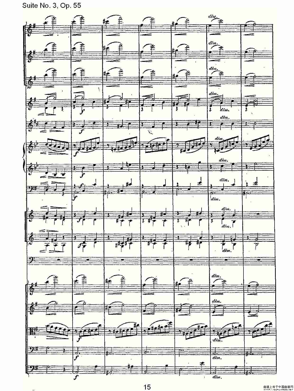 Suite No. 3, Op.55  第三套曲,Op.55第二乐章