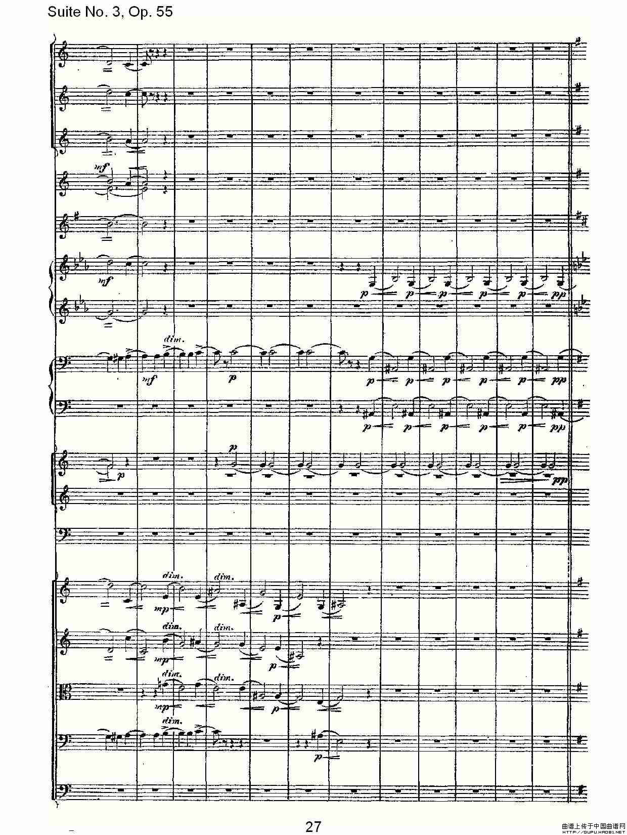 Suite No. 3, Op.55  第三套曲,Op.55第二乐章