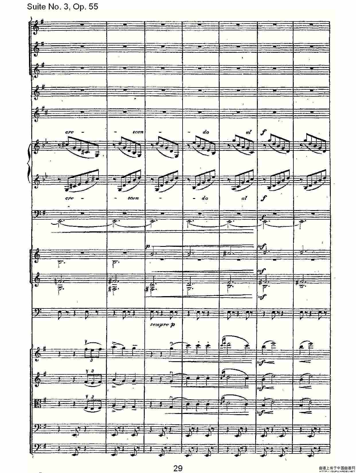 Suite No. 3, Op.55  第三套曲,Op.55第二乐章