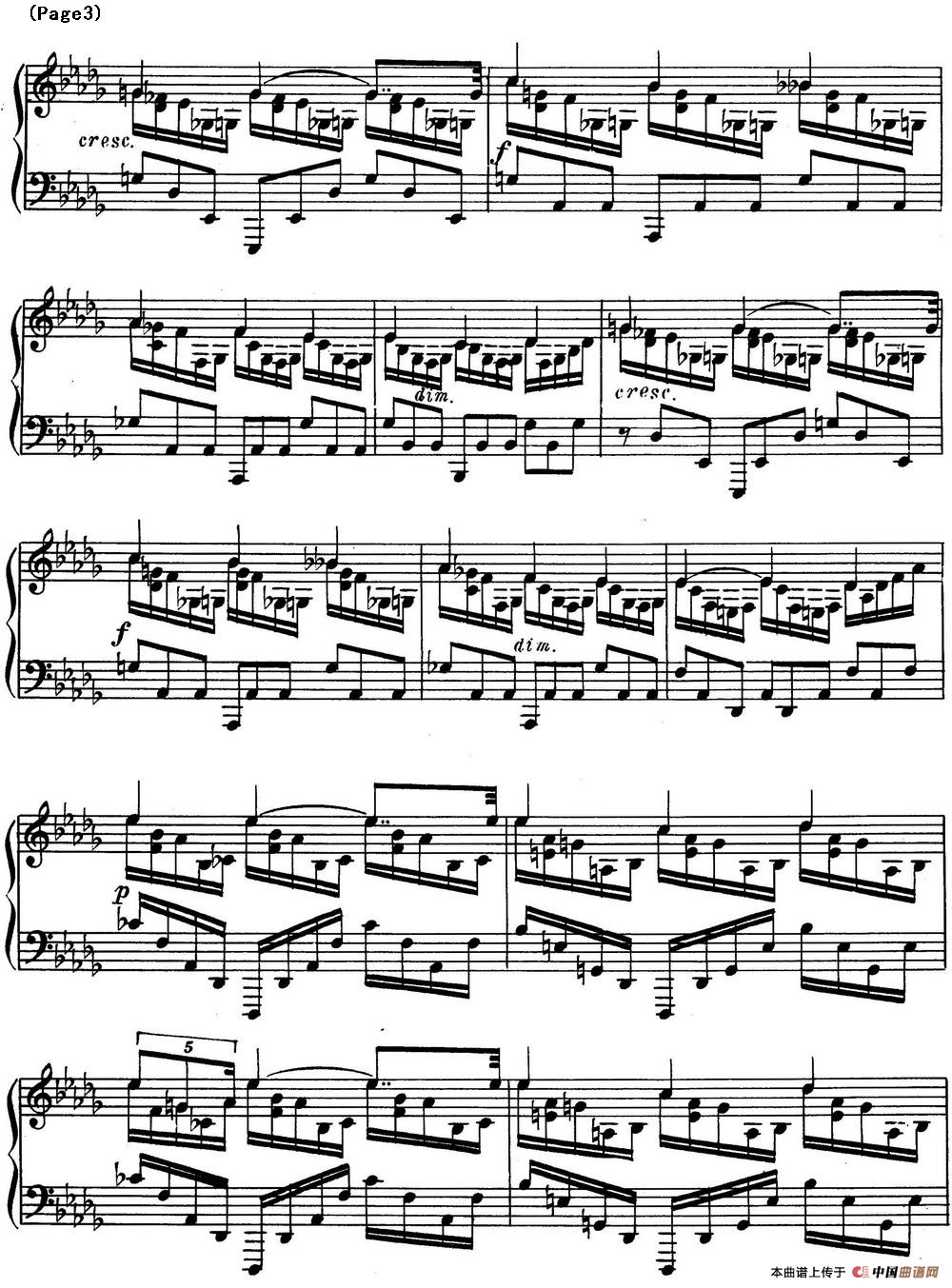斯克里亚宾8首钢琴练习曲 Op42（No.6 Alexander Scri