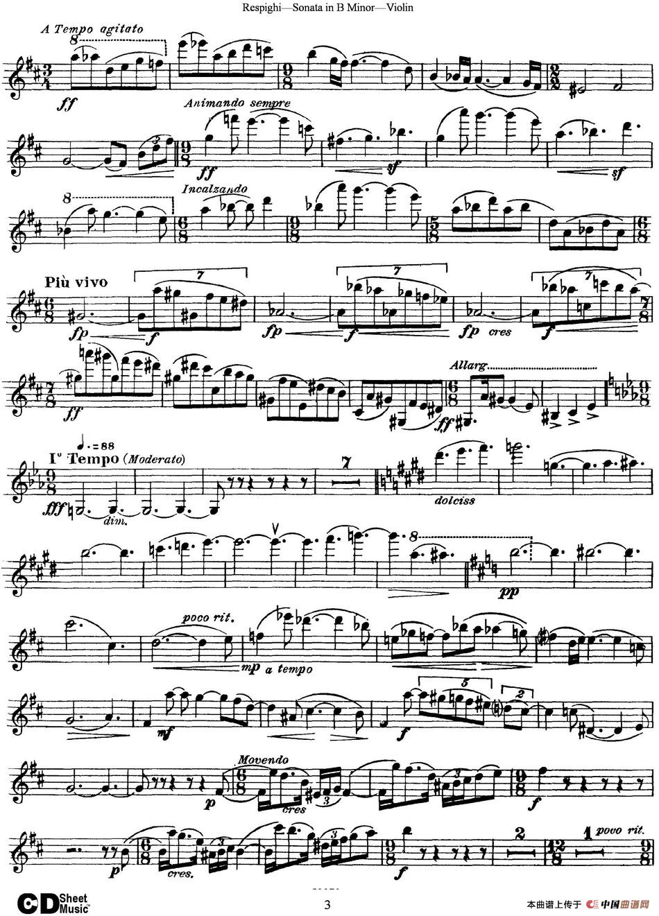 Violin Sonata in B Minor