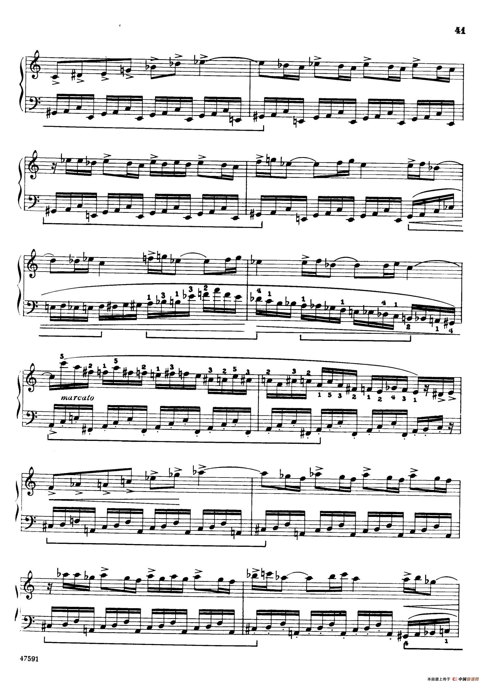 Piano Sonata in E-flat Major Op.95（降E大调钢琴奏鸣曲