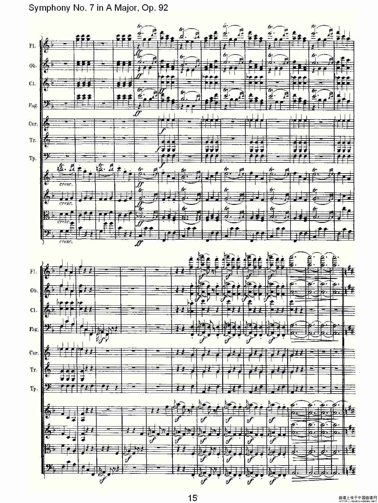 A大调第七交响曲 Op.92第三乐章