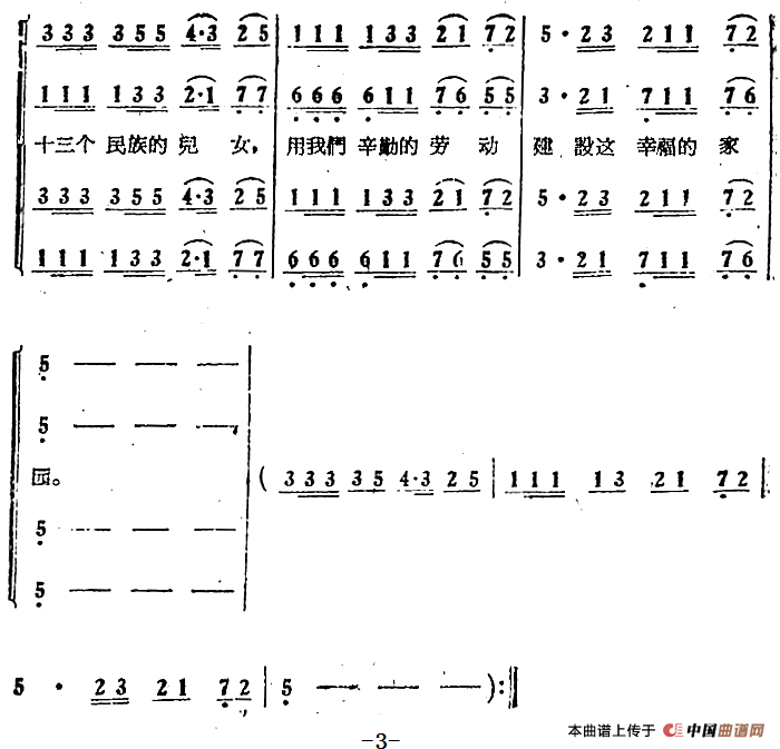 电影《绿色的原野》歌曲集：太阳照亮了草原