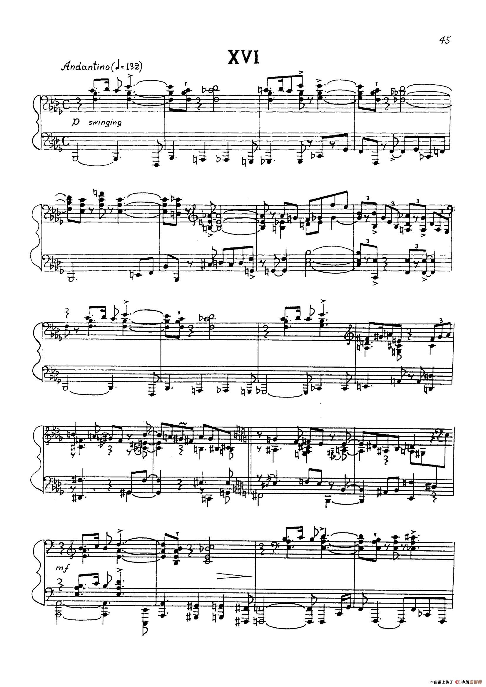 24 Preludes Op.53（24首前奏曲·XVI）