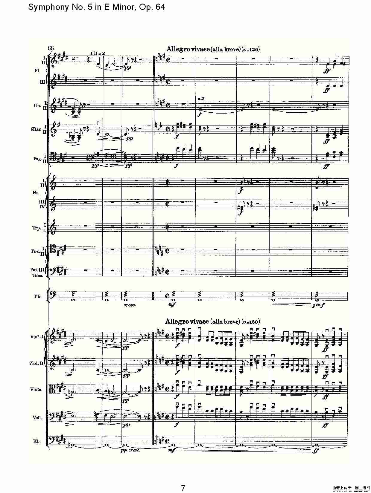 Symphony No. 5 in E Minor, Op.64（E小调第五交响曲 Op.