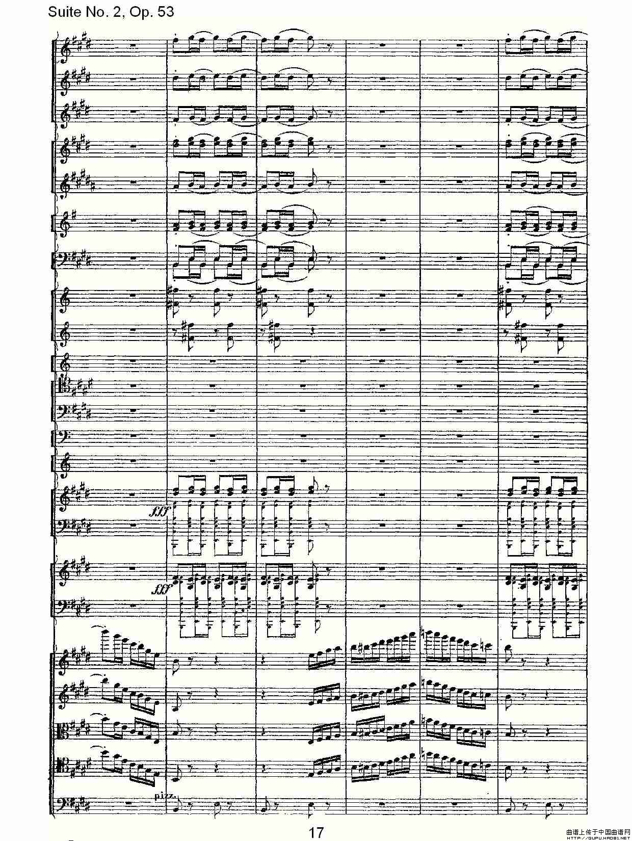 Suite No. 2, Op.53  第二套曲,Op.53第三乐章