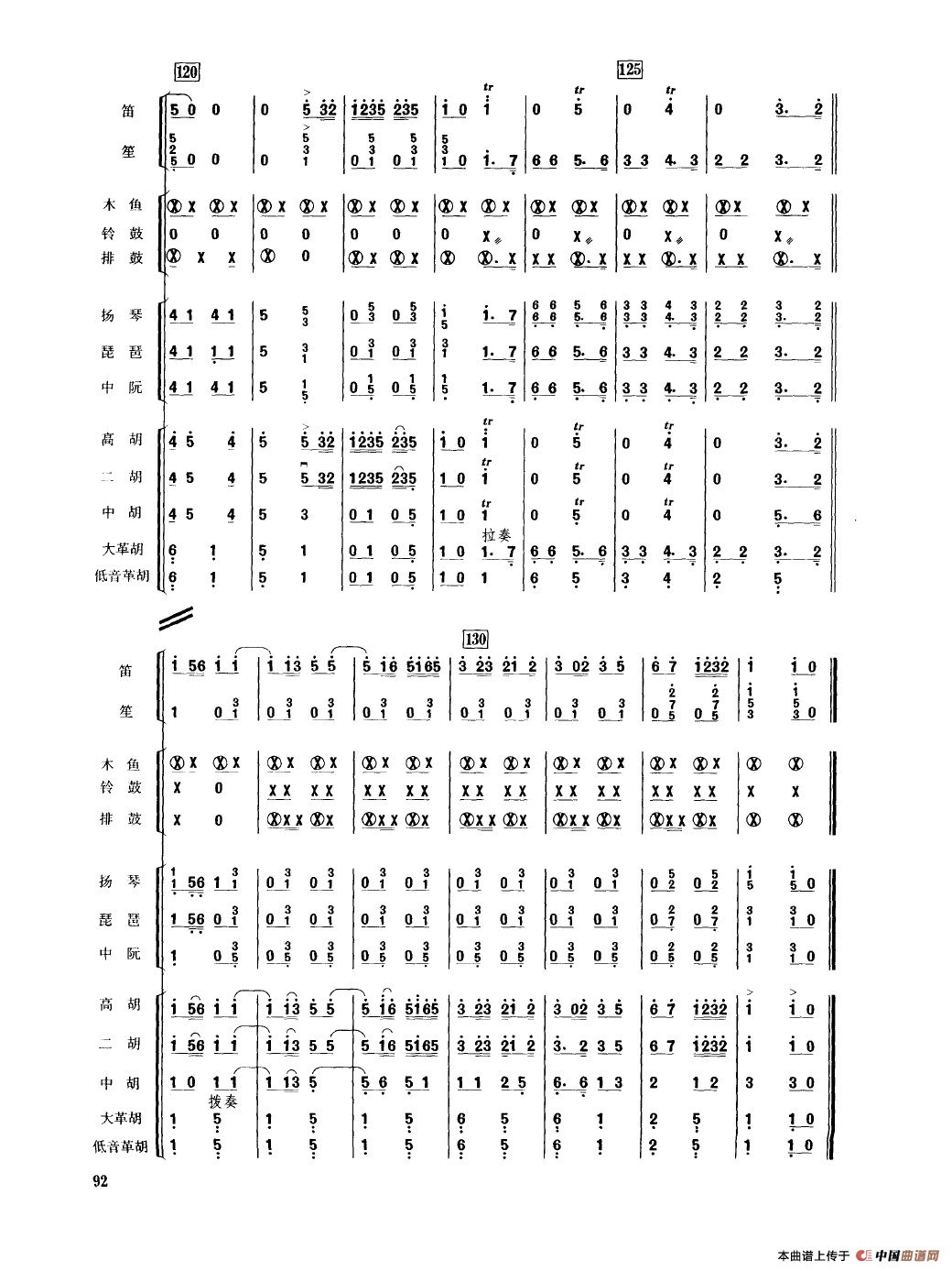 步步高（民乐合奏总谱）