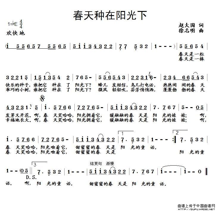 春天种在阳光下_1