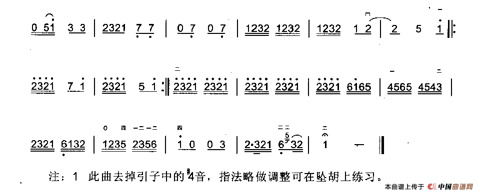 4、1弦综合练习曲