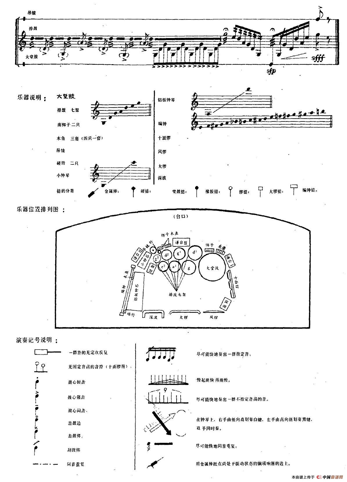 钟鼓乐三折：旄（组合打击乐）