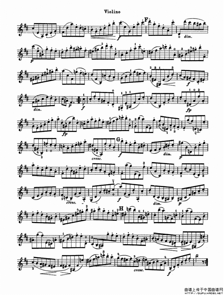 巴赫小提琴变奏曲（一）