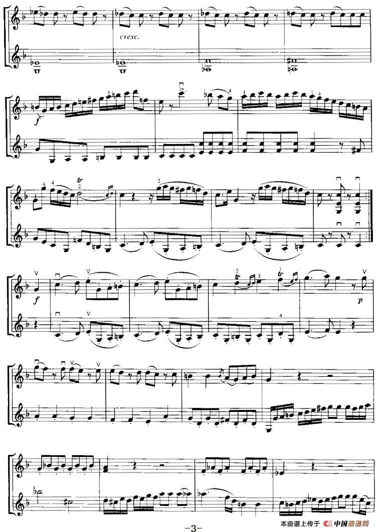霍曼《小提琴基础教程》选曲：二重协奏曲