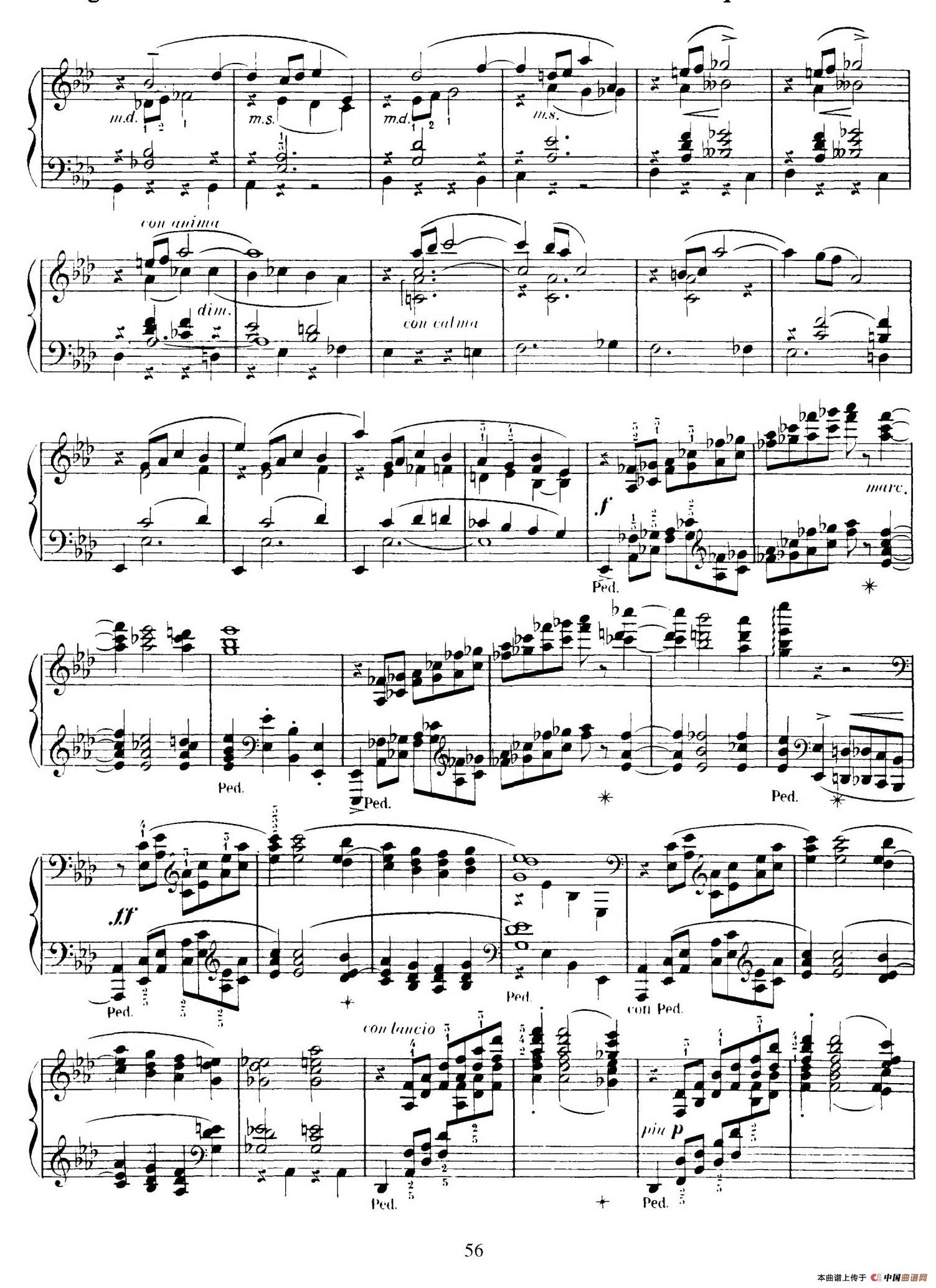 15 Etudes de Vortuosite Op.72（15首辉煌练习曲·13）