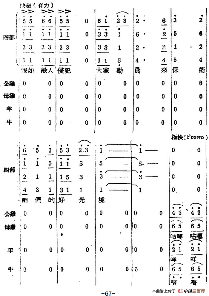 生产大合唱（完整本）