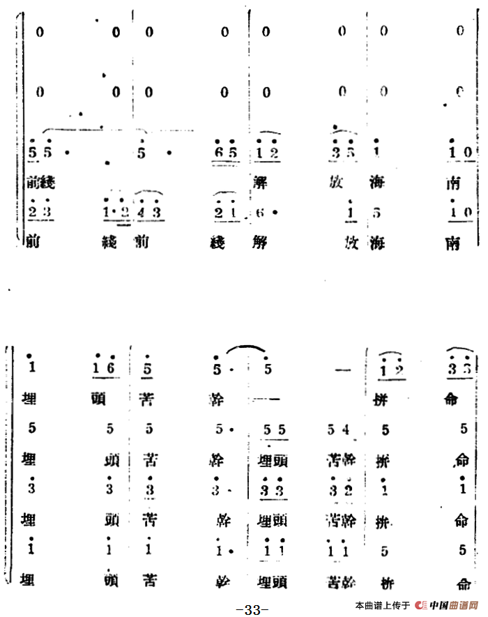 生产大合唱（完整本）