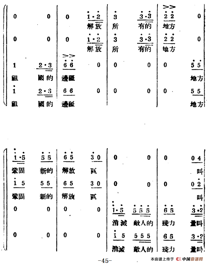 生产大合唱（完整本）