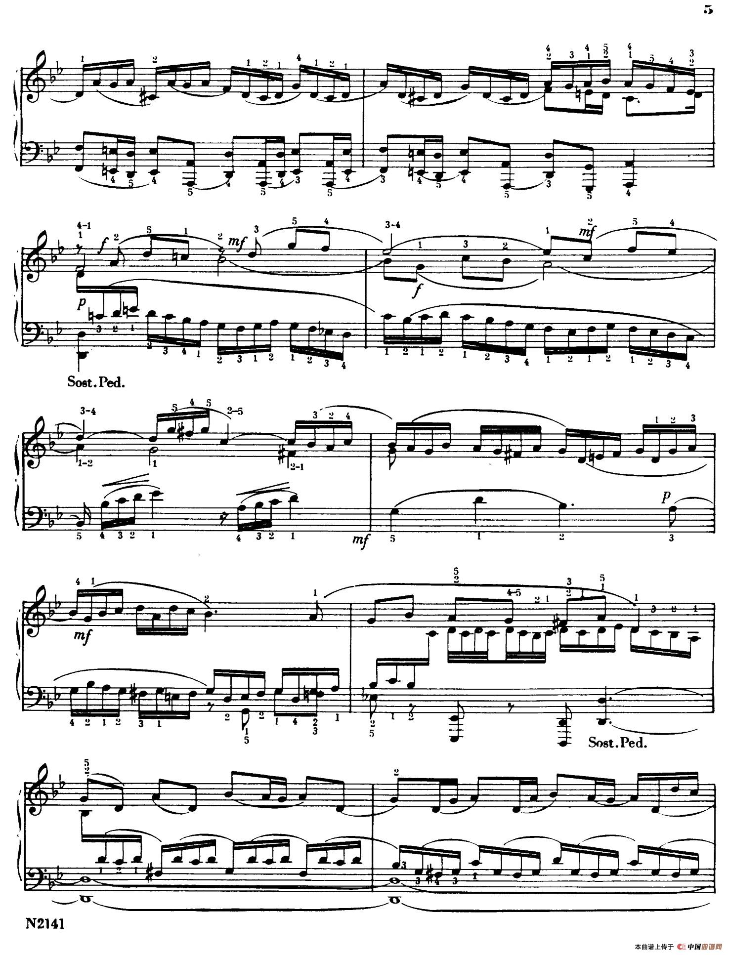g小调赋格 BWV 578