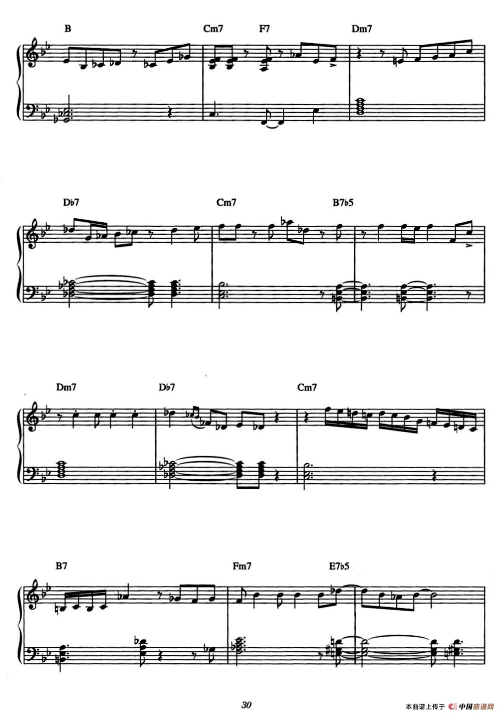 One Note Samba（samba de uma nota so）（爵士钢琴酒吧独