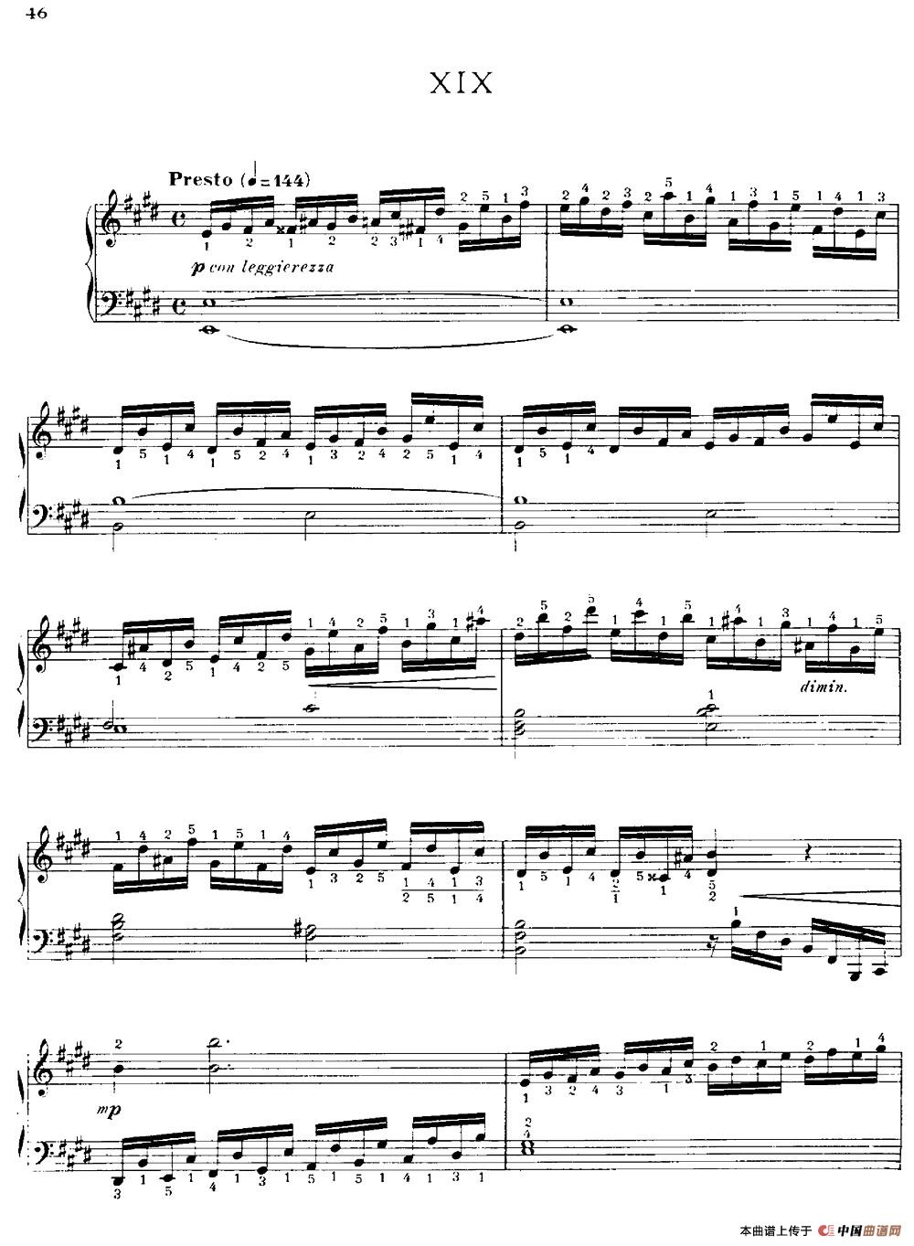 20 Petites Etudes, Op.91（20首小型练习曲）（19）