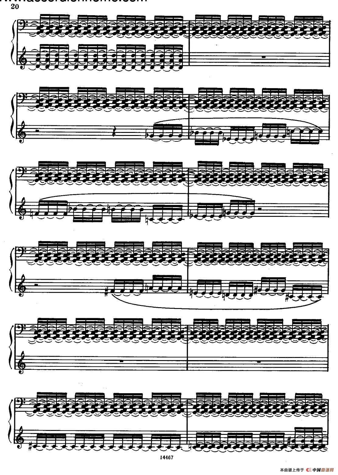 Sonate No.3（奏鸣曲三号）（第二乐章）