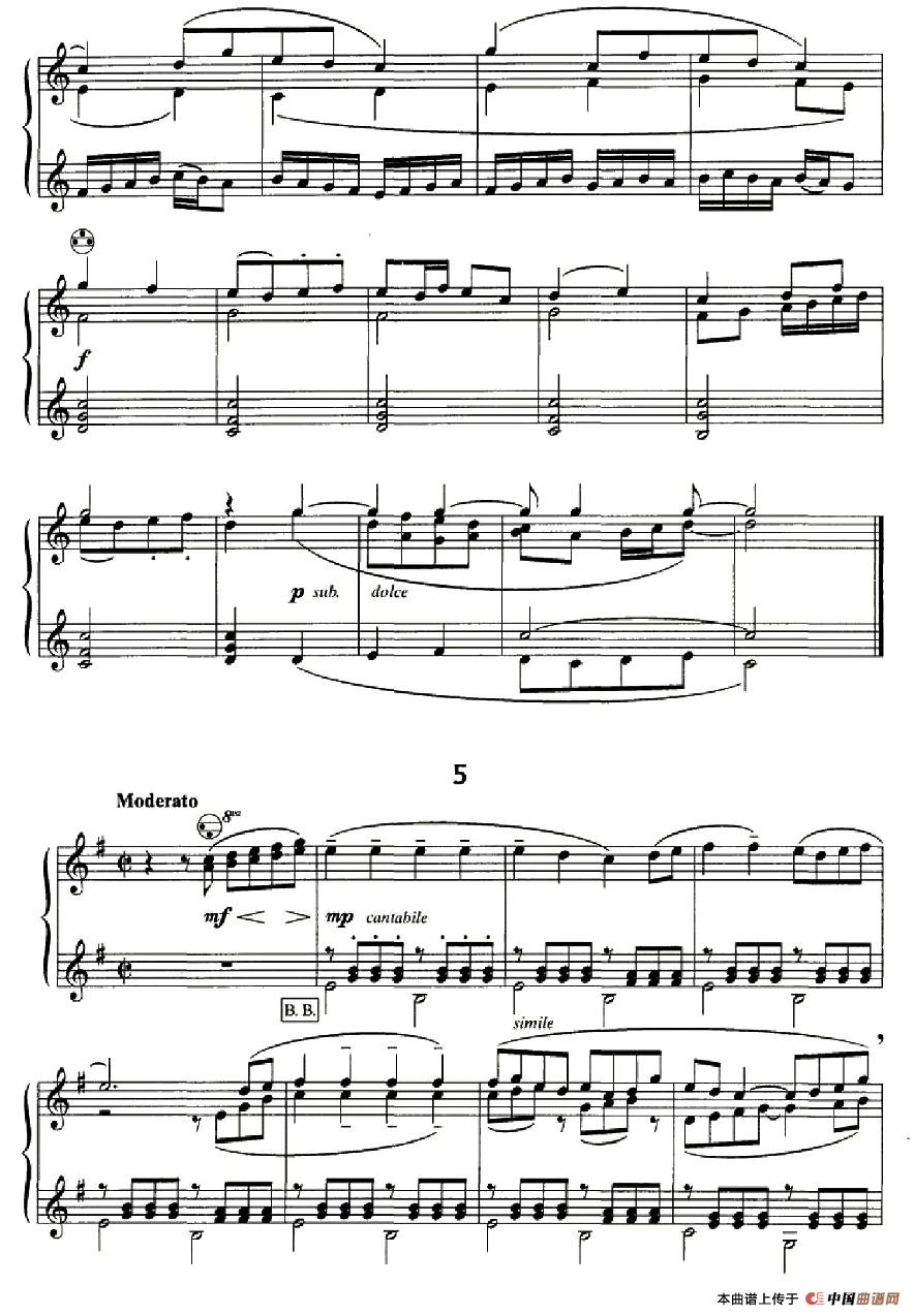 斯特拉文斯基 - 八首自由低音手风琴小品