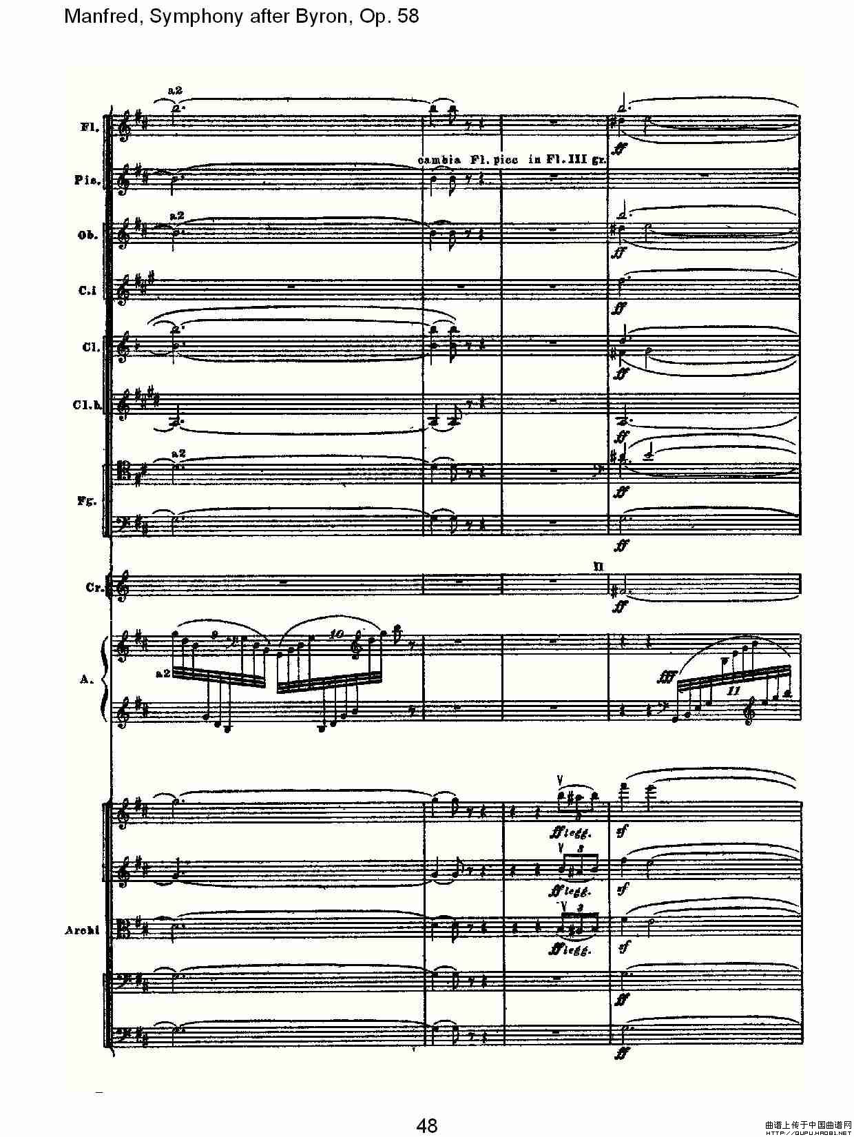 Manfred, Symphony after Byron, Op.58第一乐章（二）
