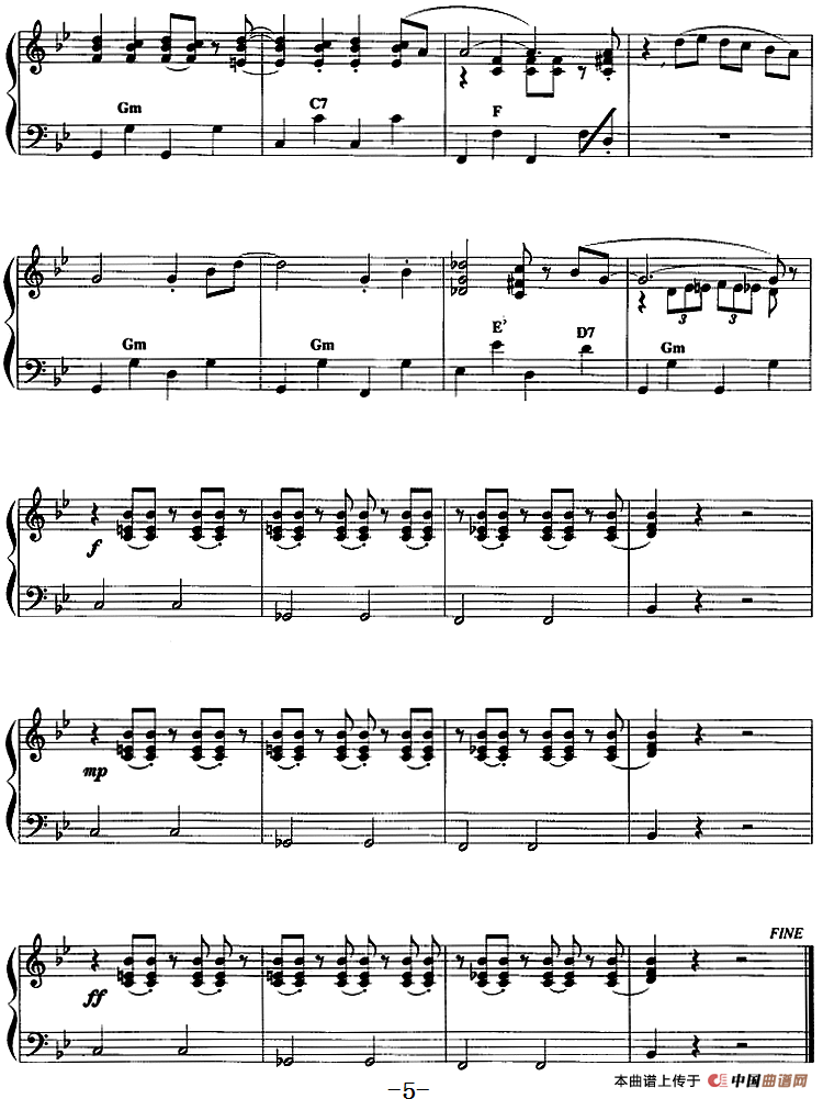 手风琴爵士乐曲：It dont mean a thing 这不意味着什